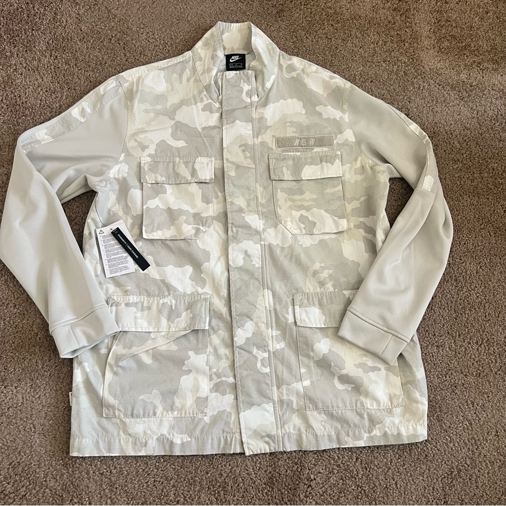 Nike Sports Wear Camo Jacket